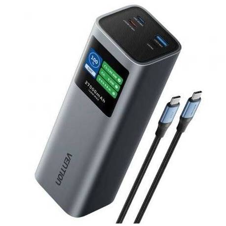 POWERBANK 27000MAH VENTION FKEH0/ 140W/ GRIS