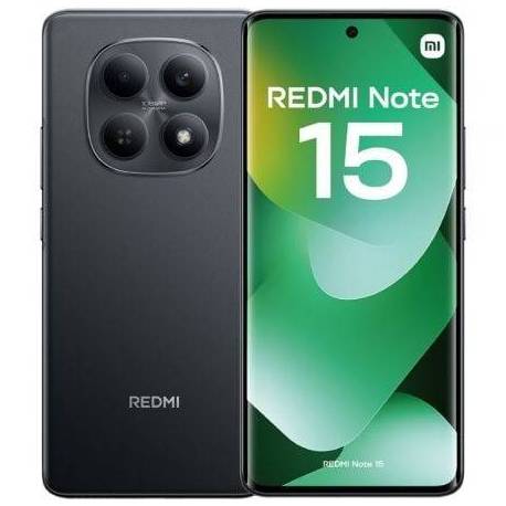 SMARTPHONE XIAOMI REDMI NOTE 15 6GB/ 128GB/ 6.77'/ NEGRO