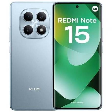 SMARTPHONE XIAOMI REDMI NOTE 15 8GB/ 256GB/ 6.77'/ AZUL GLACIAR