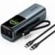 POWERBANK 20000MAH VENTION FKFH0/ 165W/ GRIS/ INCLUYE CABLE USB TIPO-C