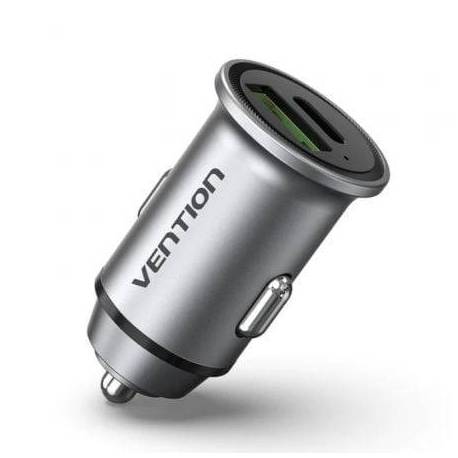 CARGADOR DE COCHE VENTION FFBH0/ 1XUSB-TIPO C/ 1XUSB/ 20W