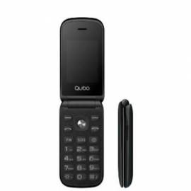 TELÉFONO MÓVIL QUBO X-209 4G PARA PERSONAS MAYORES/ NEGRO
