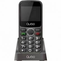 TELÉFONO MÓVIL QUBO X-230BKC 4G PARA PERSONAS MAYORES/ NEGRO