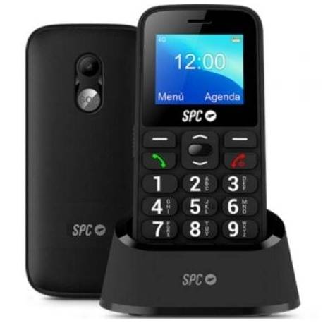 TELÉFONO MÓVIL SPC FORTUNE 2 4G PARA PERSONAS MAYORES/ NEGRO