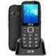 TELÉFONO MÓVIL SPC FORTUNE 2 MAX 4G PARA PERSONAS MAYORES/ NEGRO