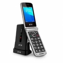 TELÉFONO MÓVIL SPC PRINCE 4G PARA PERSONAS MAYORES/ NEGRO