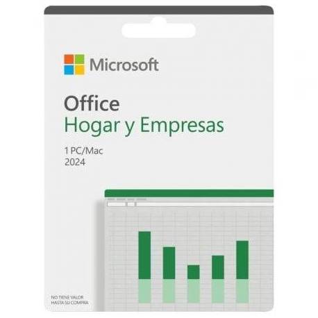 MICROSOFT OFFICE HOGAR Y EMPRESAS 2024/ 1 USUARIO/ LICENCIA PERPETUA