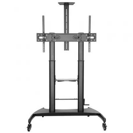 SOPORTE DE SUELO INCLINABLE CON RUEDAS Y MANIVELA AISENS FT100TE-123 PARA TV 60-100'/ HASTA 100KG