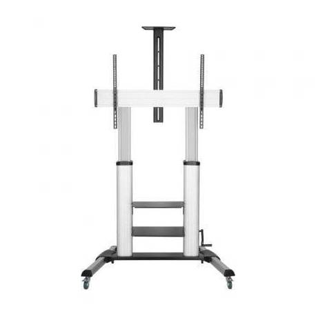 SOPORTE DE SUELO INCLINABLE CON RUEDAS Y MANIVELA AISENS FT100TE-125 PARA TV 60-100'/ HASTA 100KG