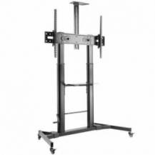 SOPORTE DE SUELO INCLINABLE CON RUEDAS Y MANIVELA AISENS FT100TE-171 PARA TV 60-100'/ HASTA 100KG