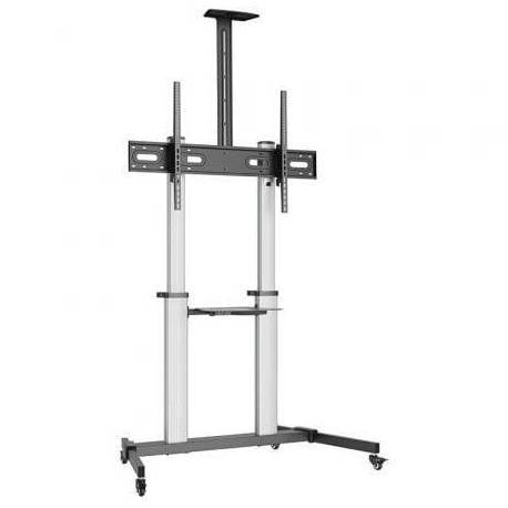 SOPORTE DE SUELO CON RUEDAS AISENS FT100TE-259 PARA TV DE 60-100'/ HASTA 100KG