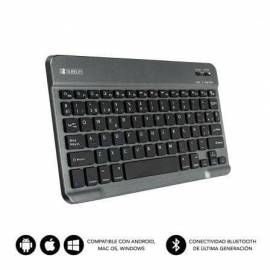 TECLADO COMPACTO INALÁMBRICO POR BLUETOOTH SUBBLIM SMART/ GRIS
