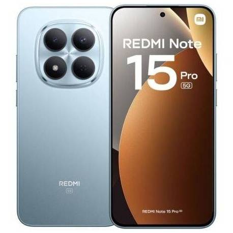SMARTPHONE XIAOMI REDMI NOTE 15 PRO 8GB/ 256GB/ 6.83'/ 5G/ AZUL GLACIAL