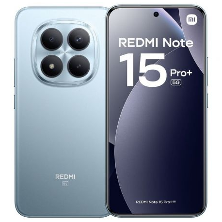 SMARTPHONE XIAOMI REDMI NOTE 15 PRO PLUS 12GB/ 512GB/ 6.83'/ 5G/ AZUL GLACIAR