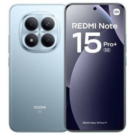 SMARTPHONE XIAOMI REDMI NOTE 15 PRO PLUS 8GB/ 256GB/ 6.83'/ 5G/ AZUL GLACIAR