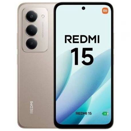 SMARTPHONE XIAOMI REDMI 15 6GB/ 128GB/ 6.9'/ GRIS