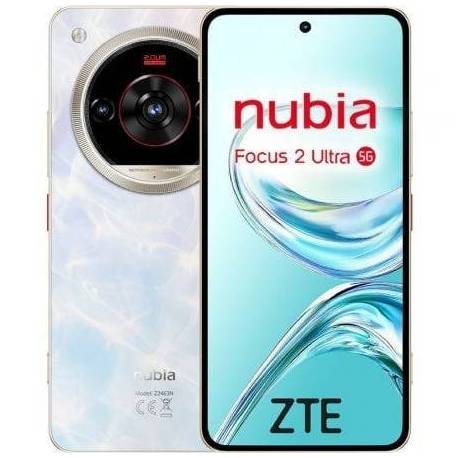 SMARTPHONE ZTE NUBIA FOCUS 2 ULTRA 8GB/ 512GB/ 6.8'/ 5G/ BLANCO