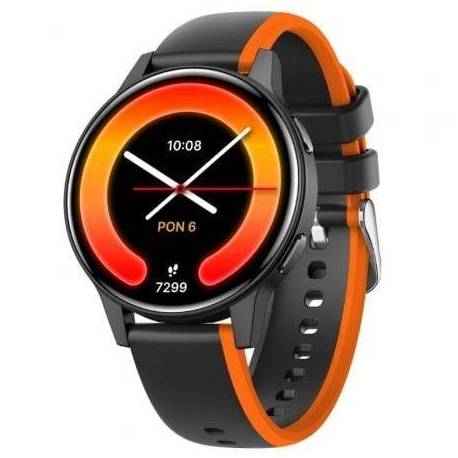 FOREVER SMARTWATCH IGO WATCH 4 JW-600 NOTIFICACIONES/ FRECUENCIA CARDIACA/ NEGRO