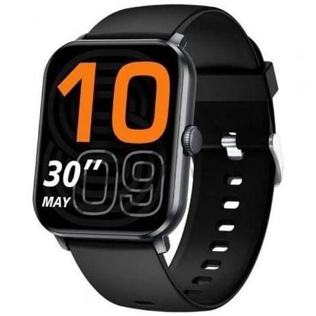 SMARTWATCH QUBO SMT-200/ NOTIFICACIONES/ FRECUENCIA CARDÍACA/ NEGRO