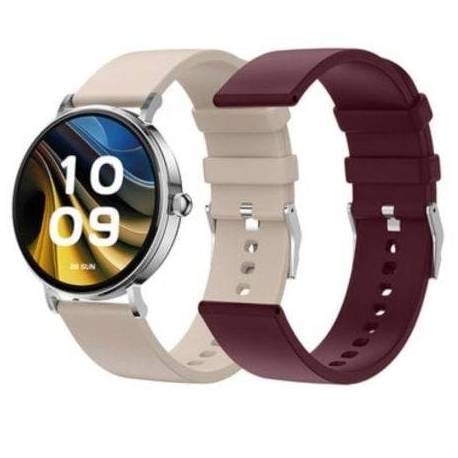 SMARTWATCH SPC SMARTEE DUO VELVET 9656B/ NOTIFICACIONES/ FRECUENCIA CARDÍACA/ BLANCO