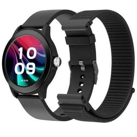 SMARTWATCH SPC SMARTEE DUO VIVO 2 9655N/ NOTIFICACIONES/ FRECUENCIA CARDÍACA/ NEGRO/ INCLUYE CORREA EXTRA