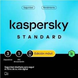 KASPERSKY STANDARD MOBILE PARA ANDROID/ 3 DISPOSITIVOS/ 1 AÑO