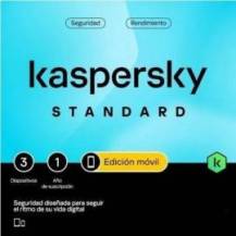 KASPERSKY STANDARD MOBILE PARA ANDROID/ 3 DISPOSITIVOS/ 1 AÑO