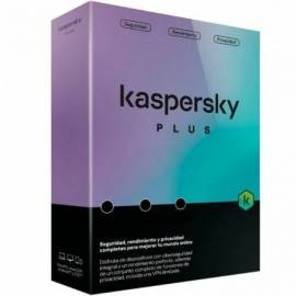 ANTIVIRUS KASPERSKY PLUS/ 3 DISPOSITIVOS/ 1 AÑO