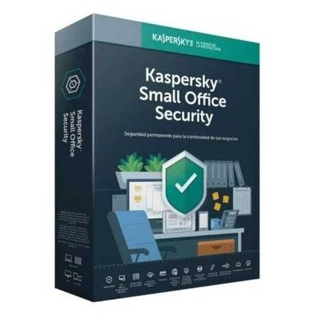 ANTIVIRUS KASPERSKY SMALL OFFICE SECURITY 7/ 5 DISPOSITIVOS + 1 SERVIDOR/ 1 AÑO
