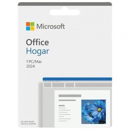 MICROSOFT OFFICE HOGAR 2024/ 1 USUARIO/ LICENCIA PERPETUA