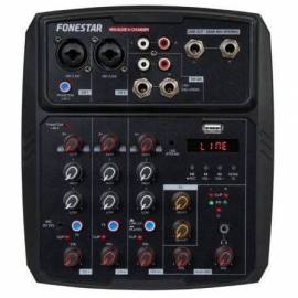 MESA DE MEZCLAS FONESTAR MIX-4LIVE