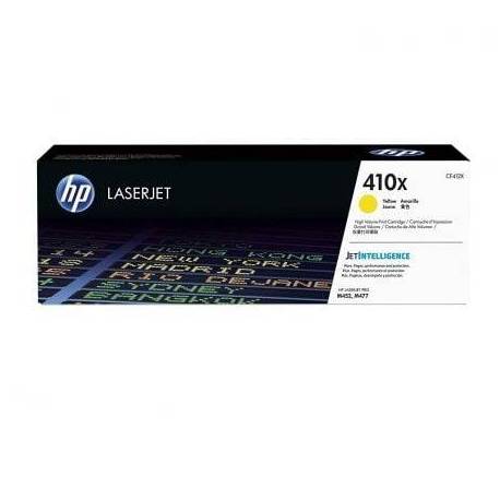 TÓNER ORIGINAL HP Nº410X XL ALTA CAPACIDAD/ AMARILLO