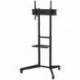 SOPORTE DE SUELO INCLINABLE CON RUEDAS AISENS FT70TE-211 PARA TV DE 37-70'/ HASTA 50KG