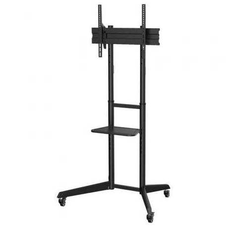 SOPORTE DE SUELO INCLINABLE CON RUEDAS AISENS FT70TE-211 PARA TV DE 37-70'/ HASTA 50KG
