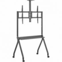 SOPORTE DE SUELO CON RUEDAS AISENS FT86FE-369 PARA TV DE 55-100'/ HASTA 120KG