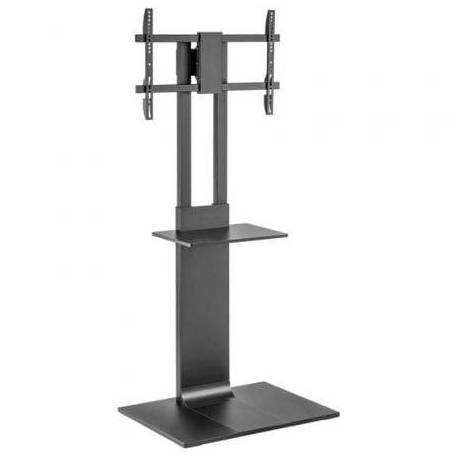 SOPORTE DE SUELO INCLINABLE/ GIRATORIO CON BANDEJA DVD AISENS FT86TSE-399 PARA TV DE 37-86'/ HASTA 50KG