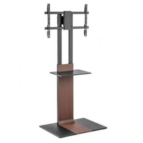 SOPORTE DE SUELO INCLINABLE/ GIRATORIO CON BANDEJA DVD AISENS FT86TSE-401 PARA TV DE 37-86'/ HASTA 50KG