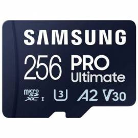 TARJETA DE MEMORIA SAMSUNG PRO ULTIMATE 256GB MICROSD XC CON ADAPTADOR/ CLASE 10/ 200MBS