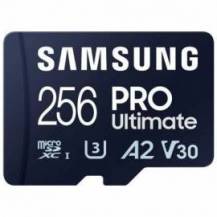 TARJETA DE MEMORIA SAMSUNG PRO ULTIMATE 256GB MICROSD XC CON ADAPTADOR/ CLASE 10/ 200MBS