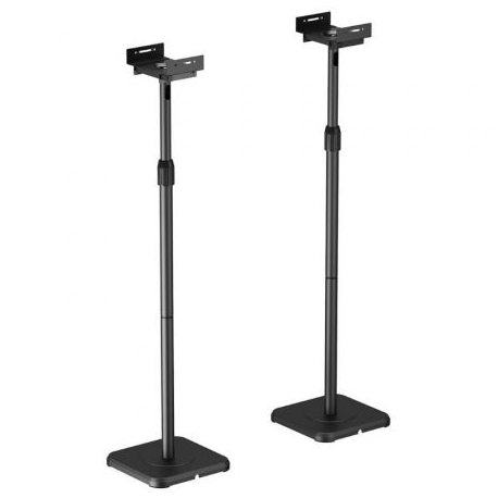 SOPORTE DE SUELO INCLINABLE/ GIRATORIO AISENS SPK09U-429 PARA ALTAVOCES/ HASTA 5KG