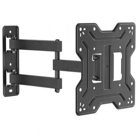 SOPORTE DE PARED INCLINABLE/ GIRATORIO AISENS WT43TSE-413 PARA TV DE 23-43'/ HASTA 30KG