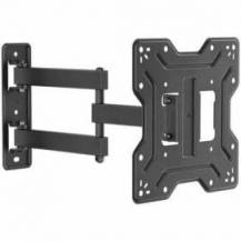 SOPORTE DE PARED INCLINABLE/ GIRATORIO AISENS WT43TSE-413 PARA TV DE 23-43'/ HASTA 30KG