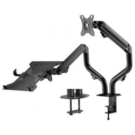 SOPORTE DE MESA ORIENTABLE/ INCLINABLE DTL32TSR-195 PARA TV Y PORTÁTIL DE 17-32'