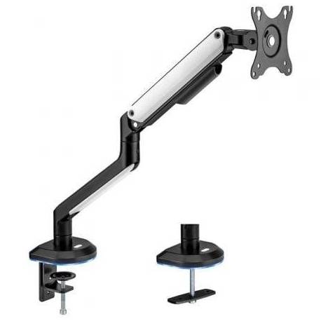SOPORTE DE MESA GAMING CON CONTRAPESO PARA MONITOR AISENS DT32TSR-295/ GIRATORIO/ INCLINABLE/ HASTA 9KG/ CON ILUMINACIÓN RGB