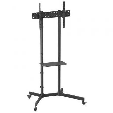 SOPORTE DE SUELO INCLINABLE CON RUEDAS AISENS FT70TE-333 PARA TV 37'-70'/ HASTA 45KG
