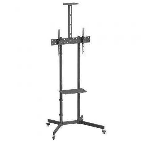 SOPORTE DE SUELO INCLINABLE CON RUEDAS/ SOPORTE DE CÁMARA AISENS FT70TE-335 PARA TV 37'-70'/ HASTA 45KG
