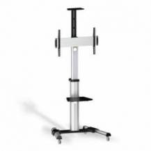 SOPORTE DE SUELO INCLINABLE CON RUEDAS AISENS FT70TRE-037 PARA TV 37-70'/ HASTA 50KG