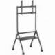 SOPORTE DE SUELO CON RUEDAS AISENS FT86FE-329 PARA TV DE 37-86'/ HASTA 80KG