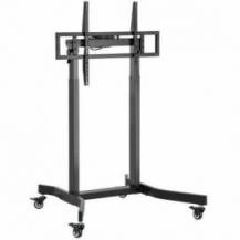 SOPORTE DE SUELO MOTORIZADO CON RUEDAS AISENS FTF100E-271 PARA TV DE 55-100'/ HASTA 120KG