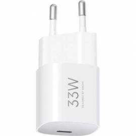CARGADOR DE PARED GAN XIAOMI 33W NANO POWER ADAPTER 1XUSB TIPO-C/ 33W